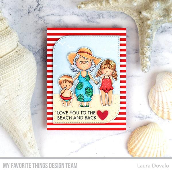 My Favorite Things - Designpapier "Sand, Surf, & Sky" Paper Pad 6x6 Inch - 24 Bogen