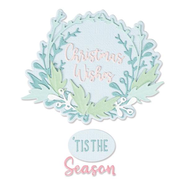 Sizzix - Stanzschablone "Detailed Wreath" Thinlits Craft Dies by Olivia Rose