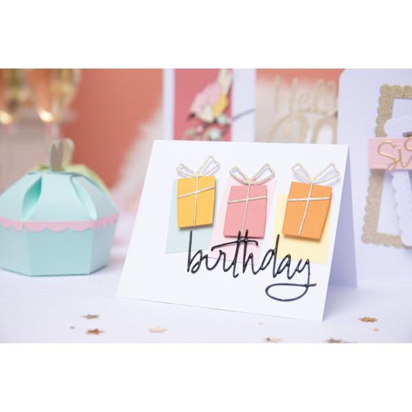 Sizzix - Stanzschablone "Fabulous Birthday Numbers" Thinlits Craft Dies by Debi Potter