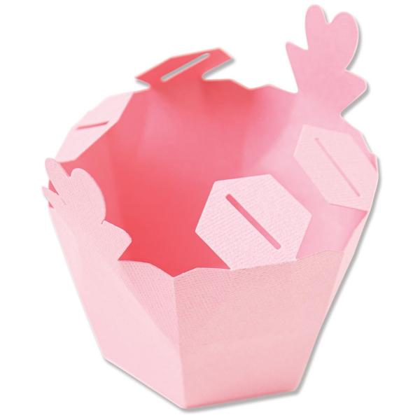 Sizzix - Stanzschablone "Fabulous Cupcake Box" Thinlits Craft Dies by Debi Potter