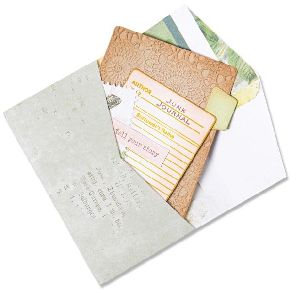 Sizzix - Stanzschablone "Journaling Card & Windows" Thinlits Craft Dies by Eileen Hull