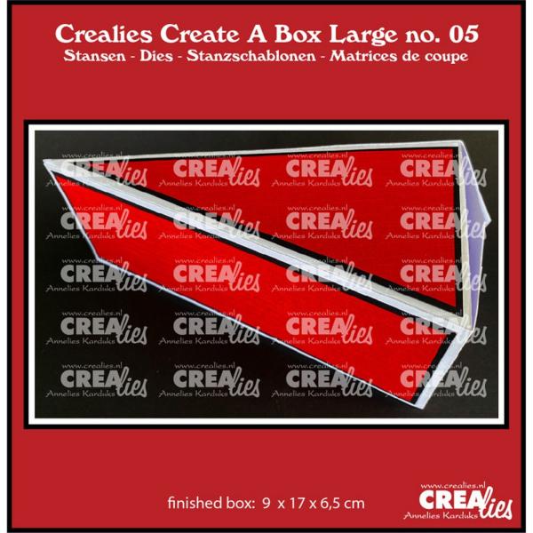 Crealies - Stanzschablone "Piece of Cake Large" Create A Box Dies