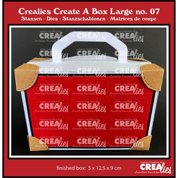 Crealies - Stanzschablone "Suitcase Large" Create A Box Dies