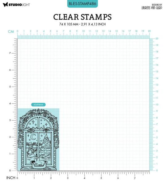 Studio Light - Stempel "Snowy Day" Clear Stamps