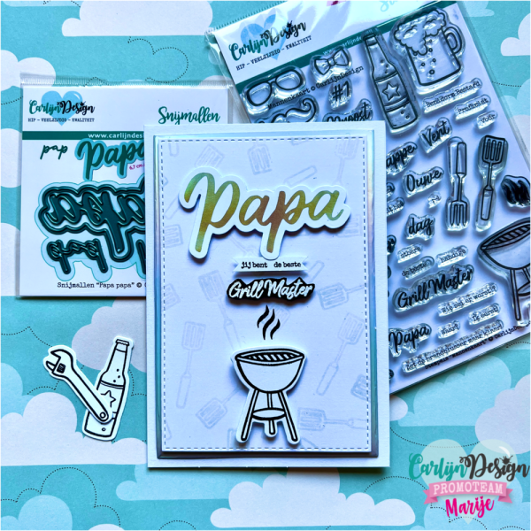 Carlijn Design "Papa papa" Hot Foil  