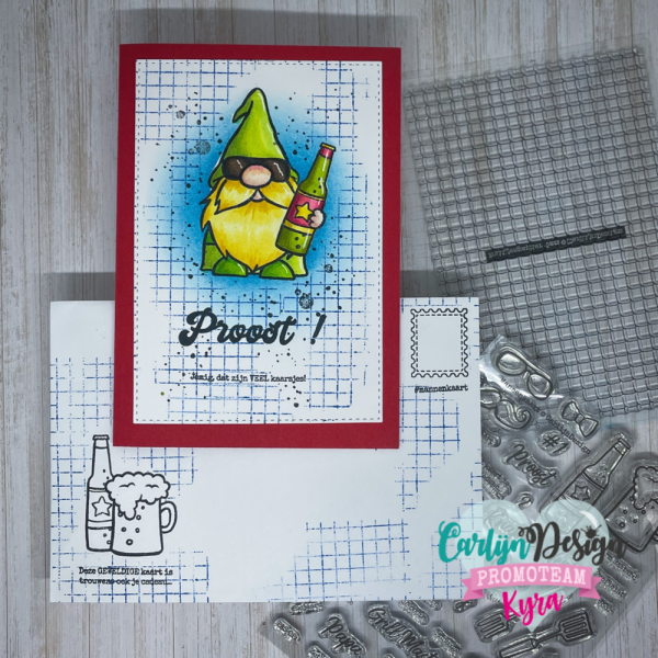 Carlijn Design - Stempel "Graph Paper" Clear Stamps