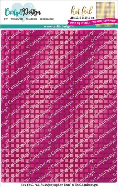 Carlijn Design "Graph Paper" Hot Foil  