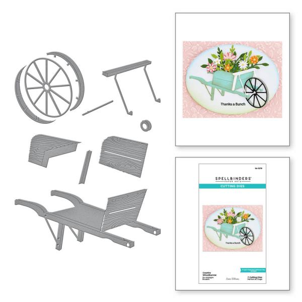 Spellbinders - Stanzschablone "Country Wheelbarrow" Dies