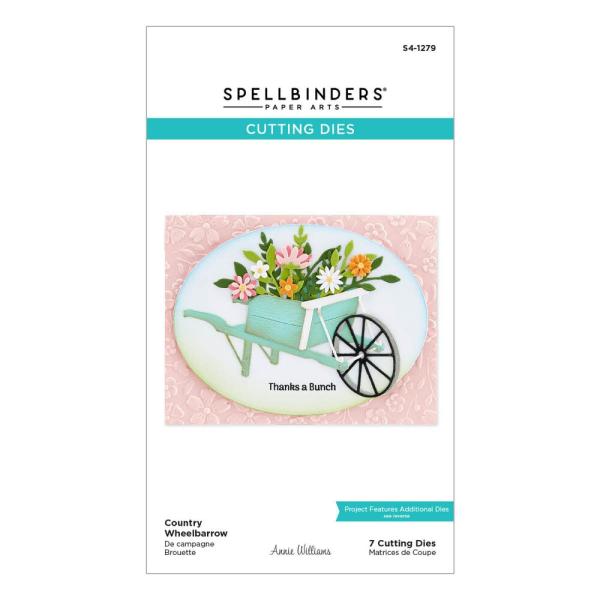 Spellbinders - Stanzschablone "Country Wheelbarrow" Dies