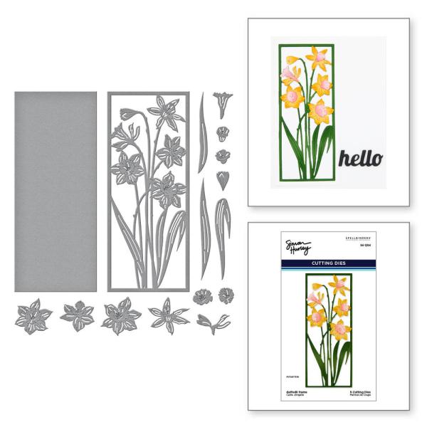 Spellbinders - Stanzschablone "Daffodil Frame" Dies