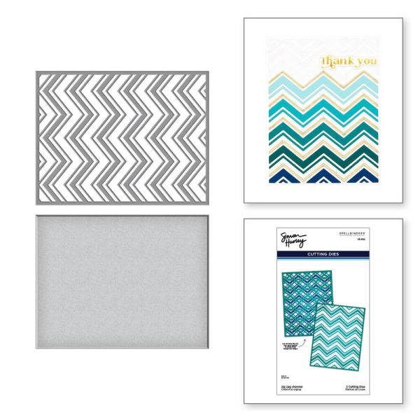 Spellbinders - Stanzschablone "Zig Zag Chevron" Dies