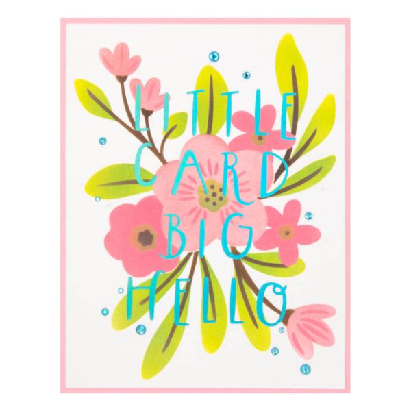 Spellbinders - Schablone "Hello Blooms" Stencil