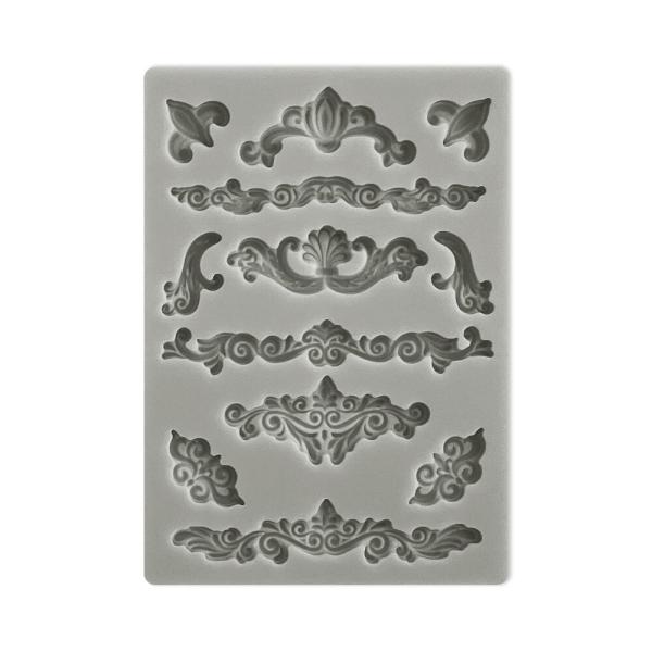 Stamperia - Gießform A6 "Corners and Embellishments" Soft Mould 