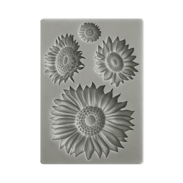 Stamperia - Gießform A6 "Sunflowers" Soft Mould 