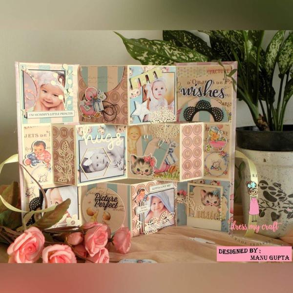 Dress My Craft - Designpapier "Little Miracle" Paper Pack 12x12 Inch - 24 Bogen