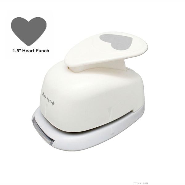 Dress My Craft - Motivstanzer "Heart" Punch ø 1,5 Inch