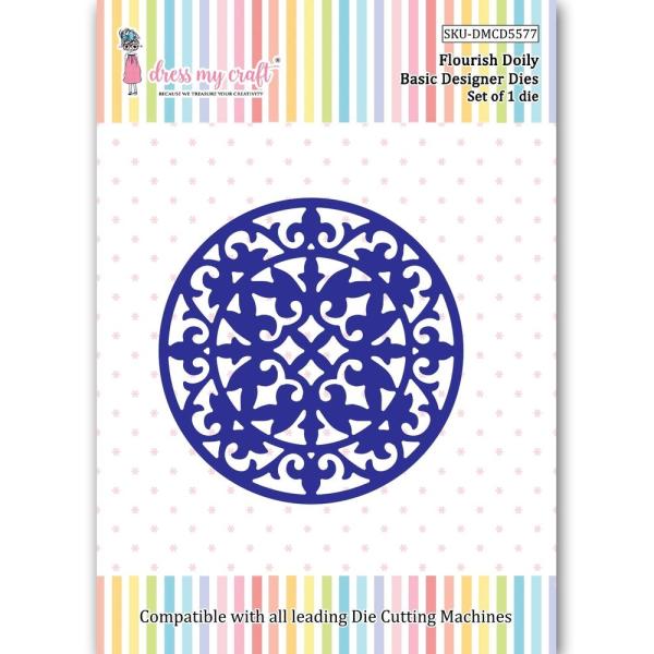 Dress My Craft - Stanzschablone "Flourish Doily" Dies