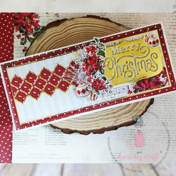 Dress My Craft - Stanzschablone "Christmas Frame" Dies