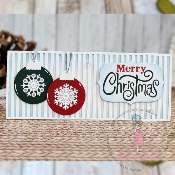 Dress My Craft - Stanzschablone "Christmas Set" Dies