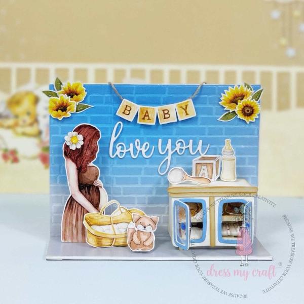 Dress My Craft - Stanzschablone "Card Sentiments" Dies