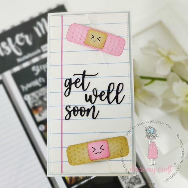 Dress My Craft - Stanzschablone "Card Sentiments" Dies