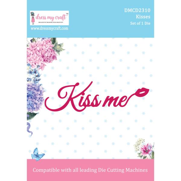 Dress My Craft - Stanzschablone "Kisses" Dies