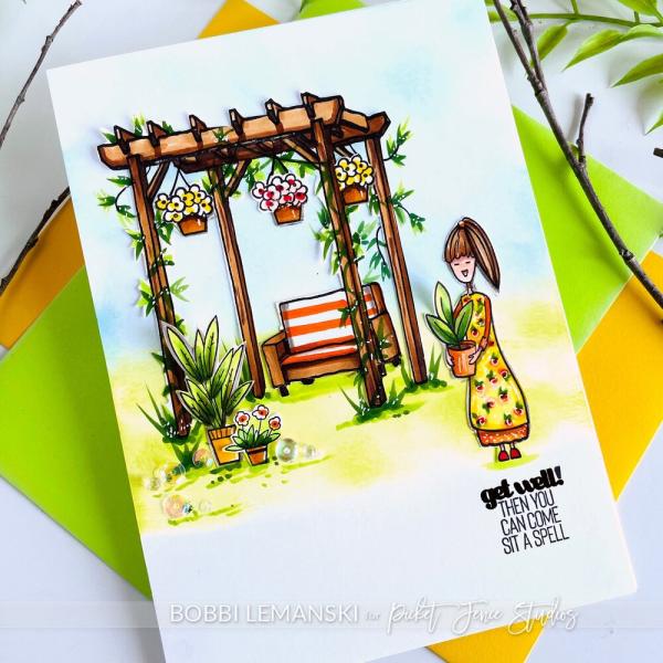 Picket Fence Studios - Stempel "Arbor " Clear Stamp