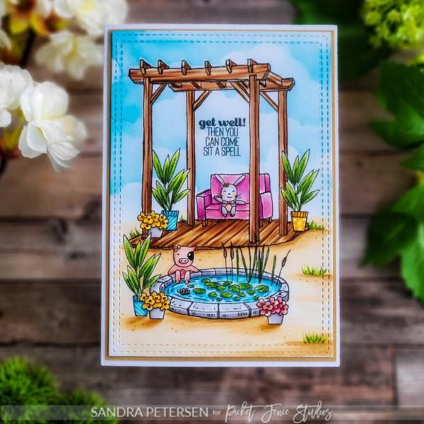 Picket Fence Studios - Stempel "Arbor " Clear Stamp