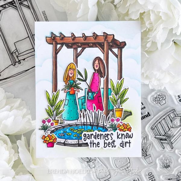 Picket Fence Studios - Stempel "Arbor " Clear Stamp