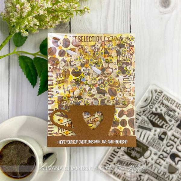 Picket Fence Studios - Stempelset "Espresso Yourself" Clear stamps