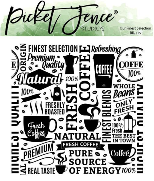 Picket Fence Studios - Stempel "Our Finest Selection" Clear stamps