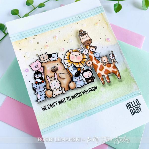 Picket Fence Studios - Stempel "Kind Messages" Clear Stamp