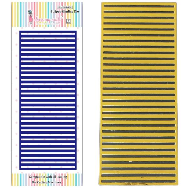 Dress My Craft - Stanzschablone "Stripes" Slimline Dies