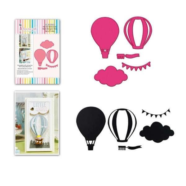 Dress My Craft - Stanzschablone "Hot Air Balloon #2" Dies