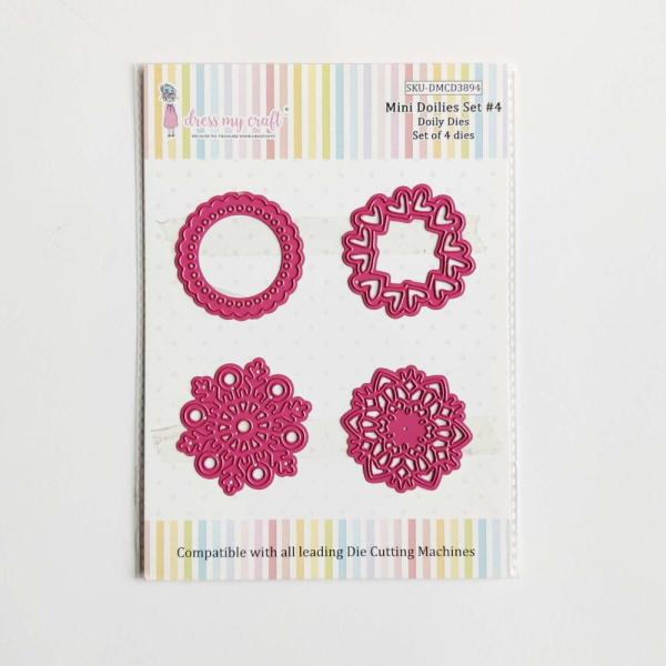 Dress My Craft - Stanzschablone "Dolly Mini Doilies Set #4" Dies