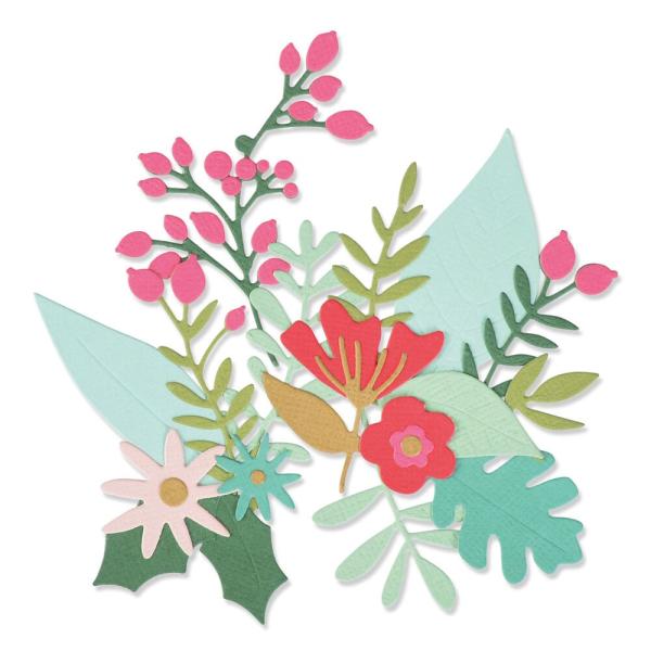 Sizzix - Stanzschablone "Floral Abundance" Thinlits Craft Dies