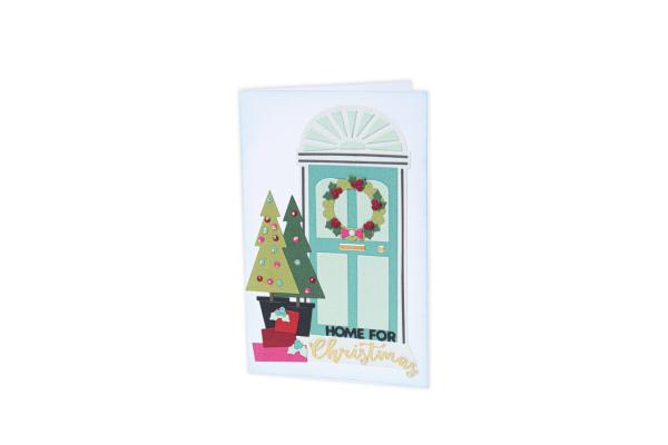 Sizzix - Stanzschablone "Home for Christmas" Thinlits Craft Dies