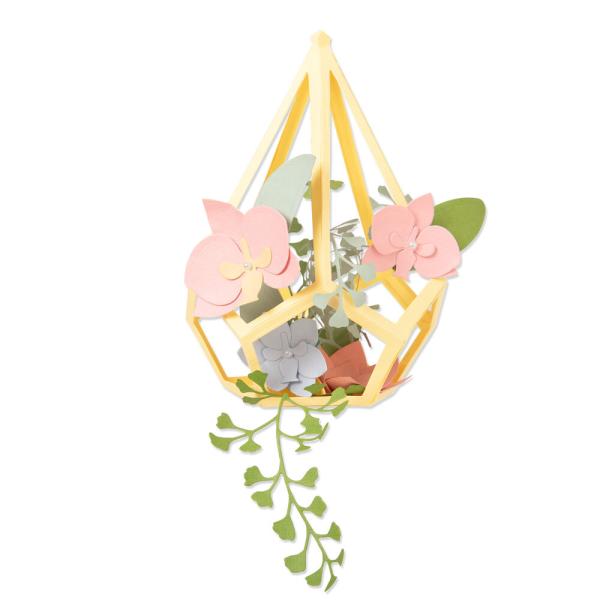 Sizzix - Stanzschablone "Teardrop Terrarium" Thinlits Craft Dies