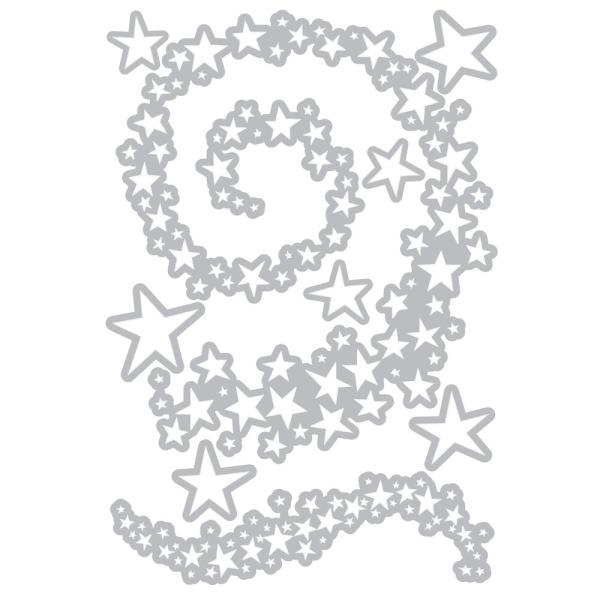 Sizzix - Stanzschablone "Swirling Stars" Thinlits Craft Dies by Tim Holtz