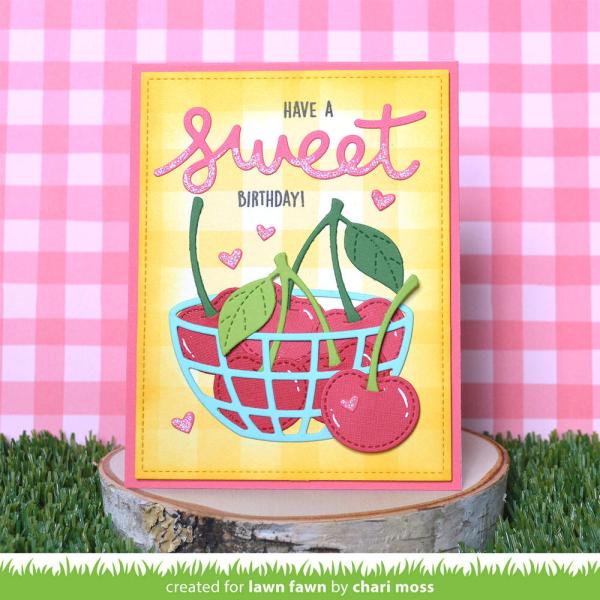 Lawn Fawn - Designpapier "Fruit Salad" Paper Pad 6x6 Inch - 36 Bogen