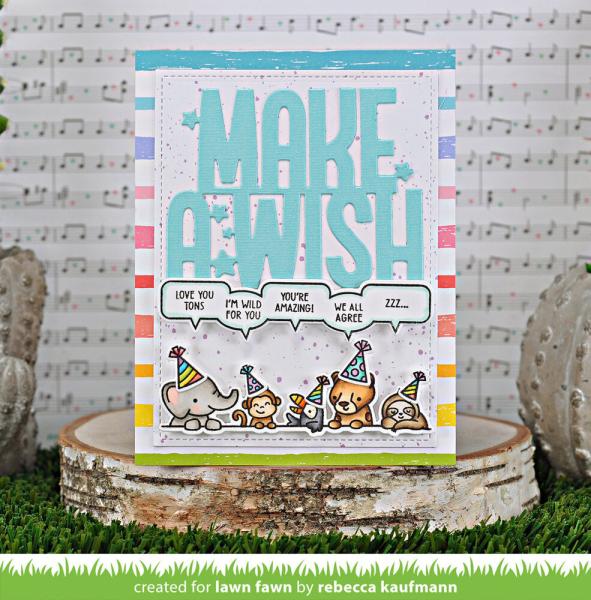 Lawn Fawn - Stempelset "Simply Celebrate More Critters" Clear Stamps