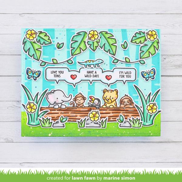 Lawn Fawn - Stempelset "Simply Celebrate More Critters" Clear Stamps