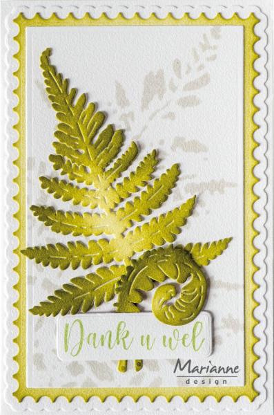 Marianne Design - Präge- und Stanzschablone "Fern" Creatables Dies