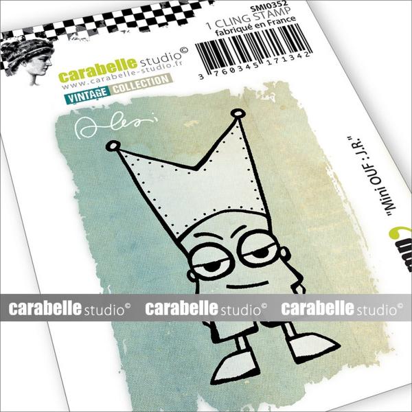 Carabelle Studio - Gummistempel "Mini Ouf J.R." Cling Stamp Mini