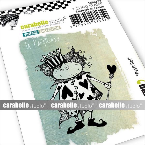 Carabelle Studio - Gummistempel "Petit Roi" Cling Stamp Mini