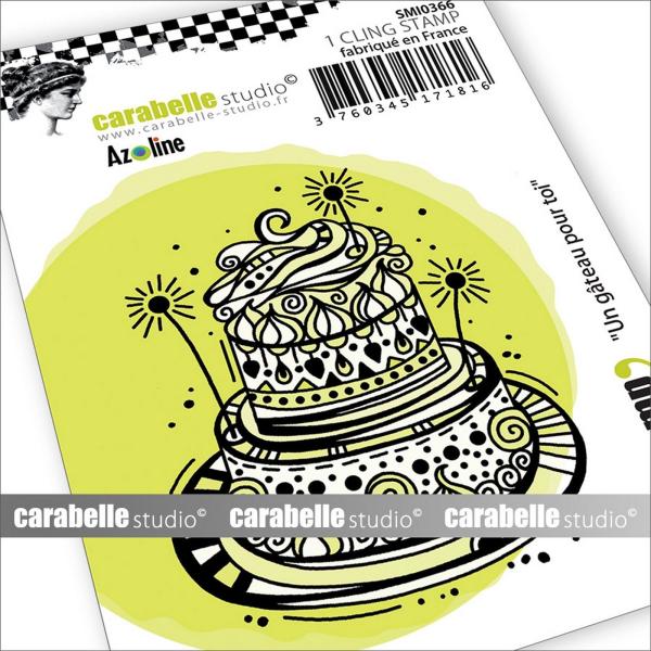 Carabelle Studio - Gummistempel "Un Gâteau Pour Toi" Cling Stamp