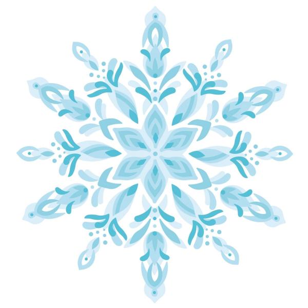 Sizzix - Schablone "Snowflake" Layered Stencil