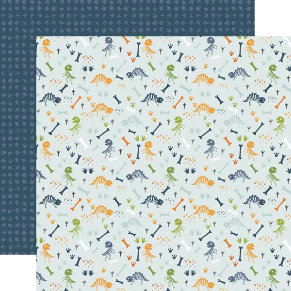 Echo Park - Designpapier "Dino-Mite" Collection Kit 12x12 Inch - 12 Bogen