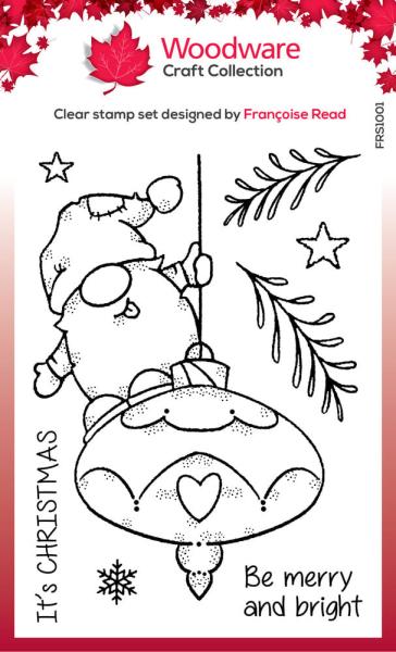 Woodware - Stempelset "Funtime Gnome" Clear Stamps 