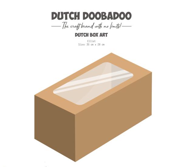 Dutch Doobadoo - Schablone 30x28 cm "Box Elliot" Stencil - Dutch Card Art